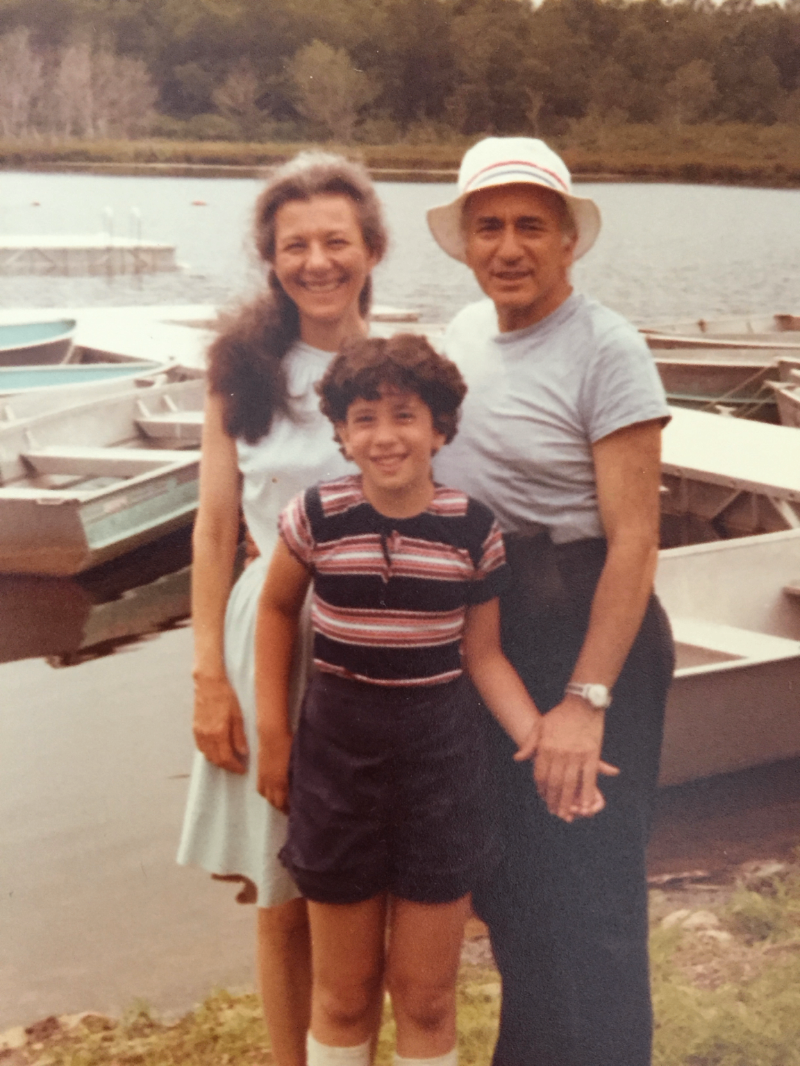 Leo Habel with Naomi Habel and Jeanette Habel.
